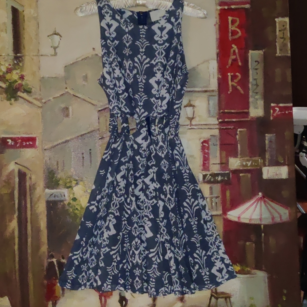 Greylin cut out dress